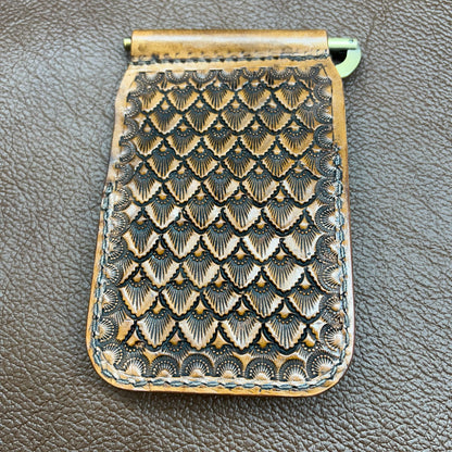 Hand Stamped Money Clip